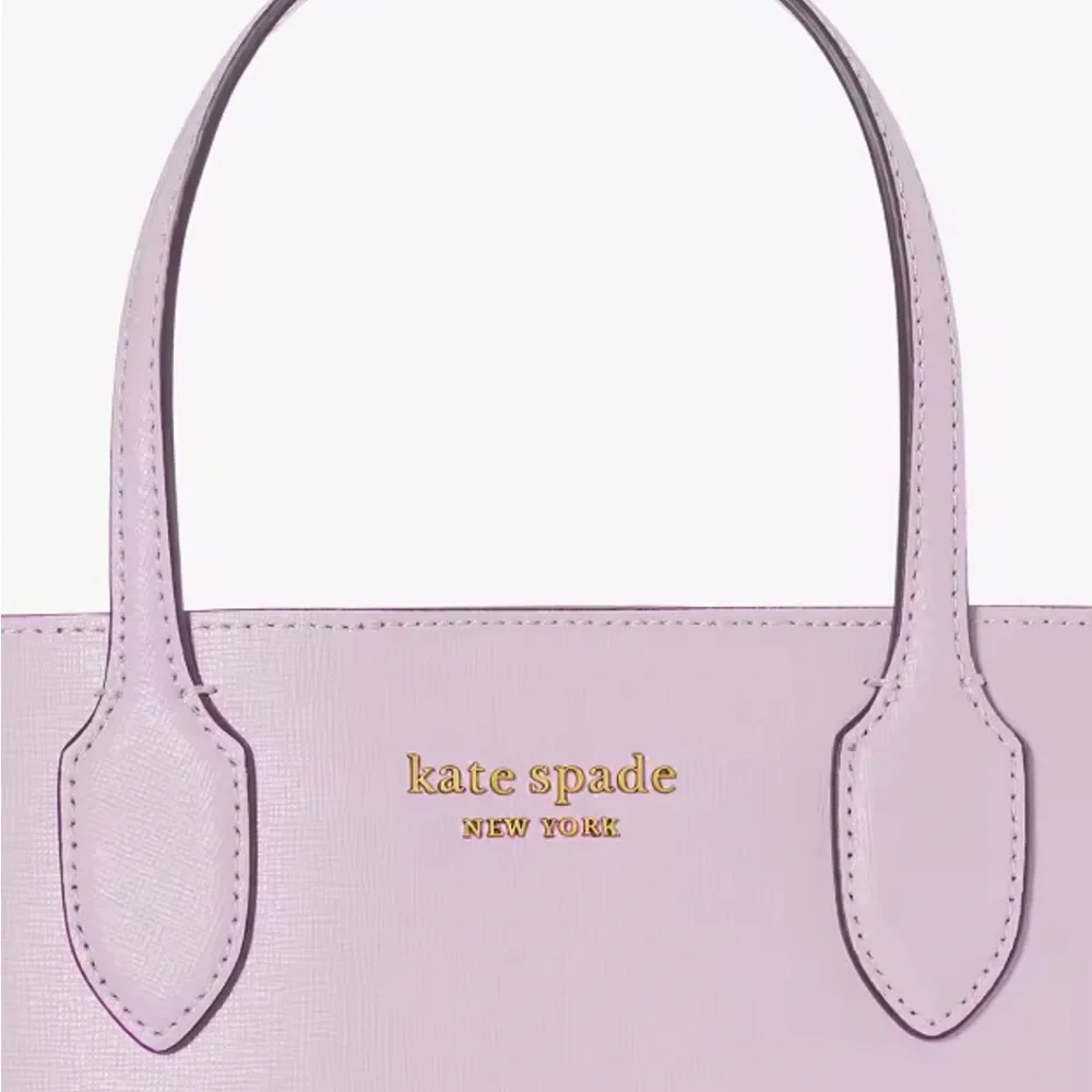 Kate Spade Bleecker Medium Crossbody Tote Violet Mist NWT - Picture 7 of 10